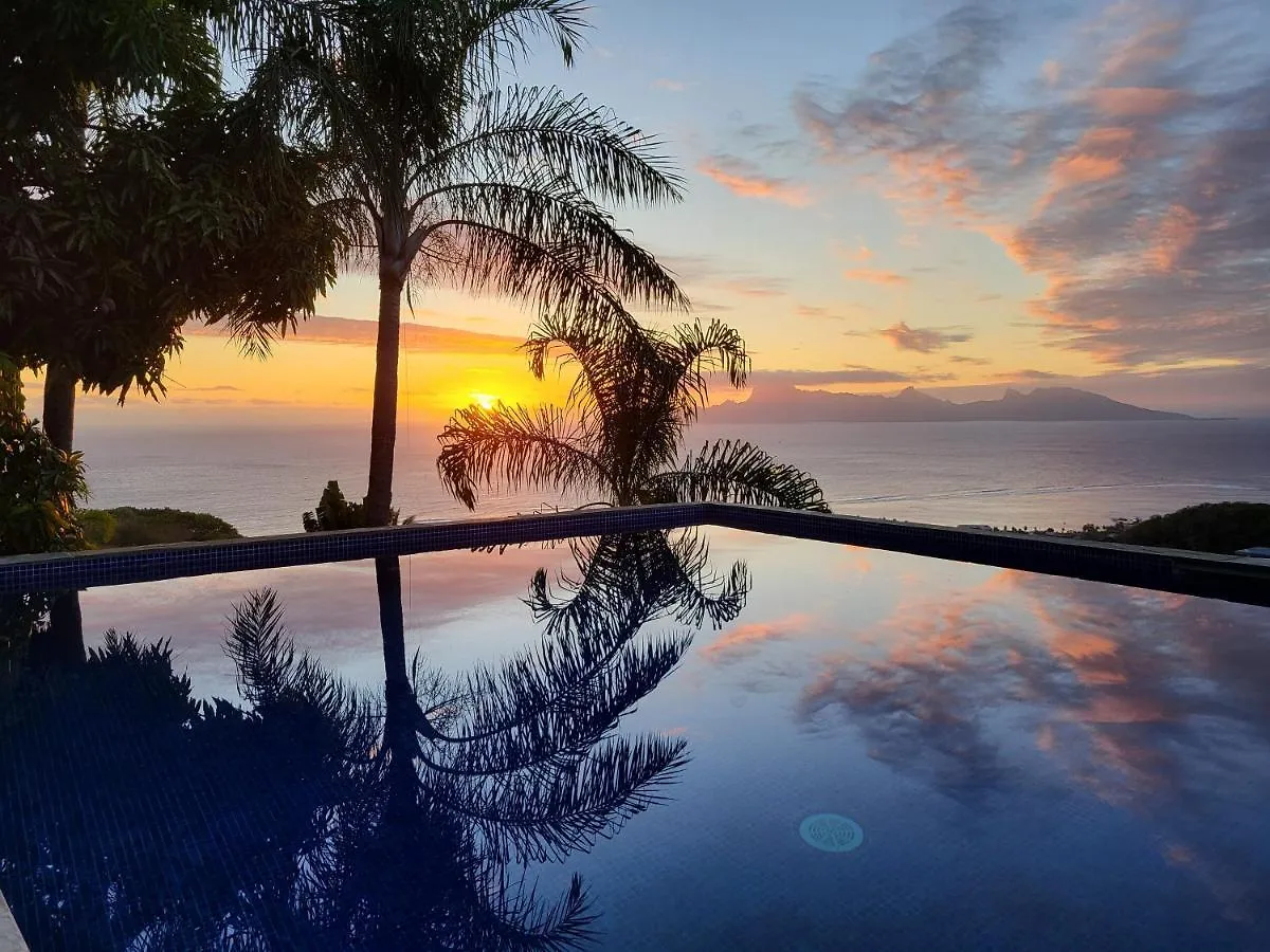 Bed and Breakfast Au Soleil Couchant à Punaauia  Polynésie française